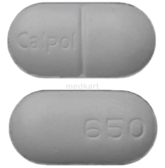 calpol 650mg plus tablet 15's